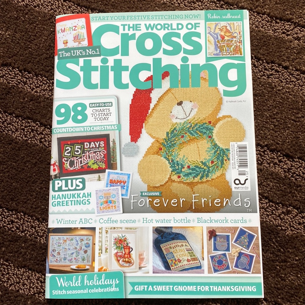 NWT WORLD OF CROSS STITCHING MAGAZINE